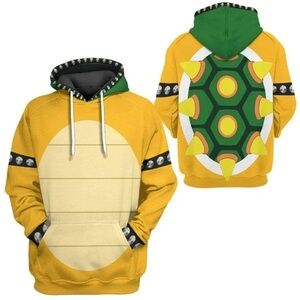 Browser custome adult 3D zip cosplay hoodie and pants